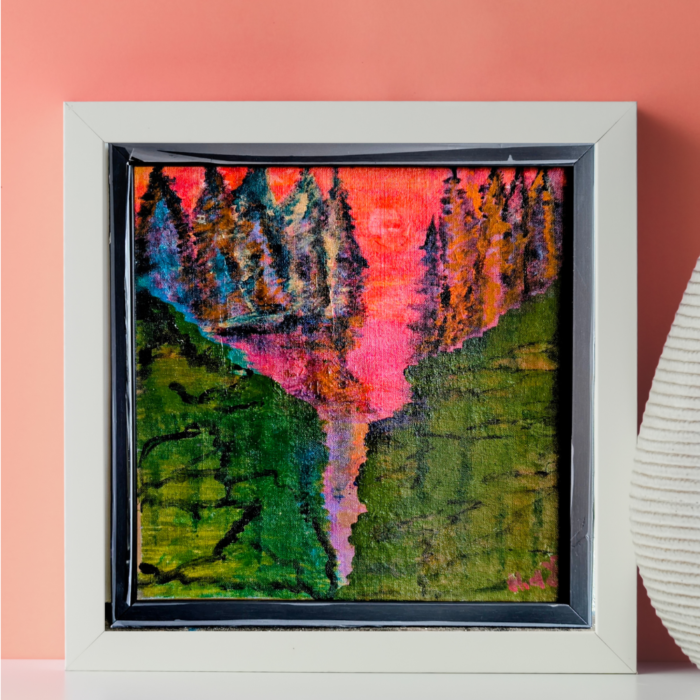 Forest Landscape Canvas Painting